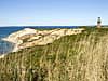 landscape travel image of Gay Head, cliffs, lighthouse, Martha's Vineyard, MA, massachusetts USA, United States, U.S., by Diane Rose Photographs