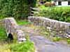 Cobblestone bridge in Winsford Somerset England travel photo by Diane Rose Photography