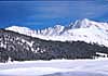 landscape travel images of snow, winter landscape, Colorado, snow-covered lake, USA, United States, U.S.,by Diane Rose Photographs