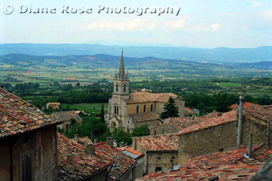 travel image of village in Provence France, Europe by Diane Rose Photographs